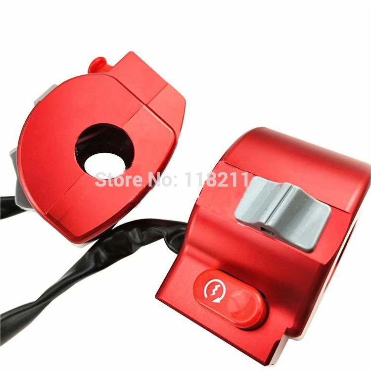 Электрический мотоцикл Скутер переключатель сборки Cnc алюминиевый сплав 22 мм для