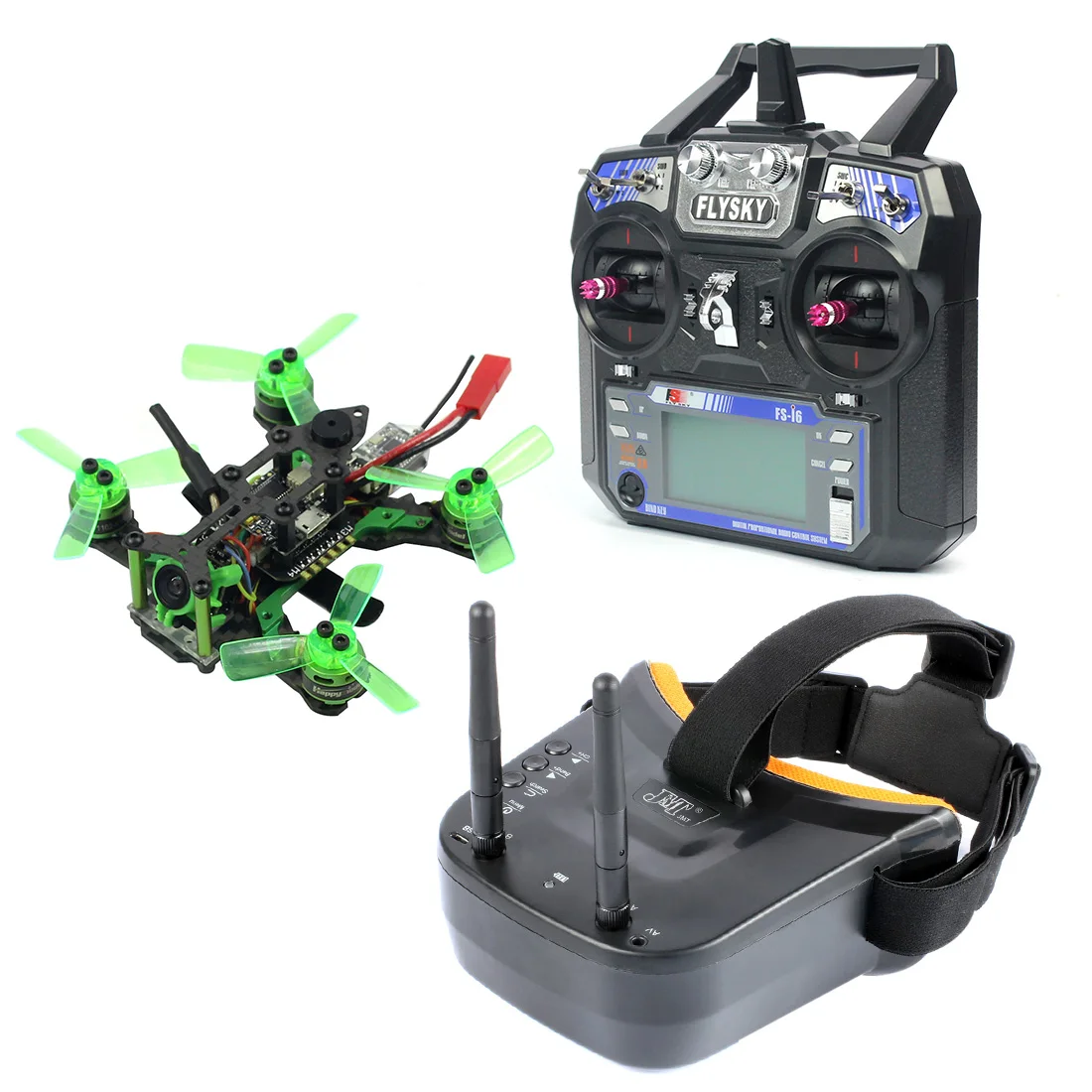 Мини Квадрокоптер Mantis85 85 мм 6CH 2 4G RC FPV RTF 600TVL с камерой VTX и двойной антенной 5 8G