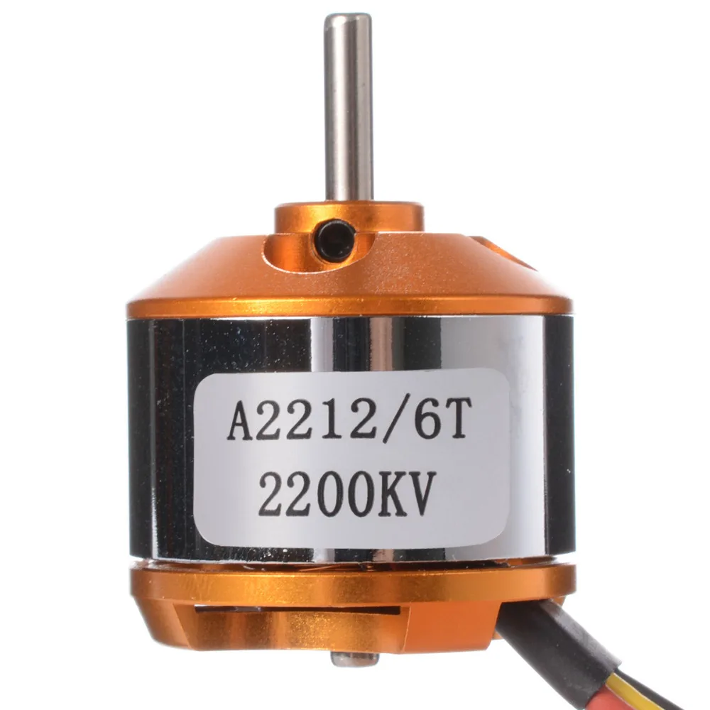 Бесщеточный двигатель XXD A2212 2212 2200KV с 30A бесщеточным ESC для радиоуправляемого