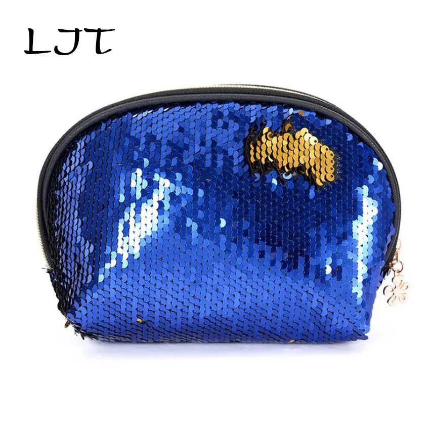 LJT 2019 новые сумочки со стразами Женская портативная дорожная косметичка чехол