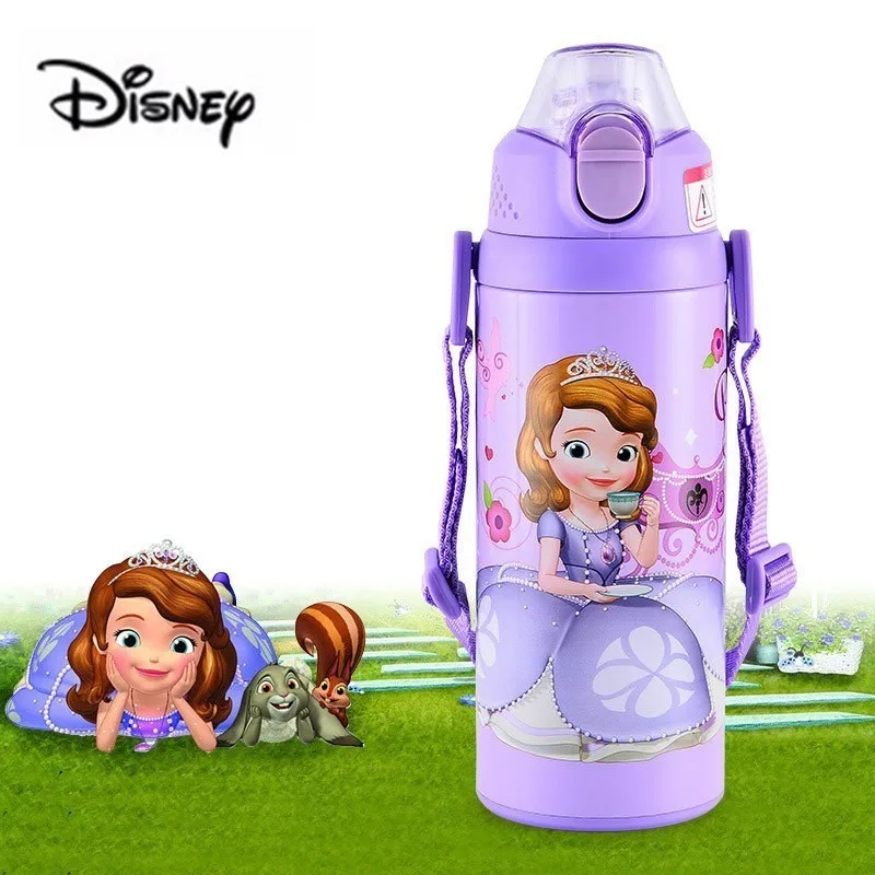 Чашка для кормления детей Disney детская развивающая бутылка питья дрессировочная