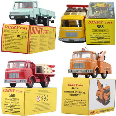 ATLAS 1:43 4 шт. костюм Динки игрушки 569+ 589A+ 588 сплав литья под давлением модель автомобиля игрушка