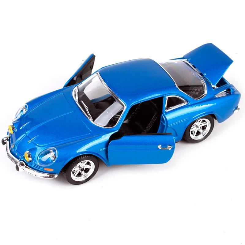 Bburago 1:24 ALPINE RENAULT A110 1600S синяя литая под давлением модель автомобиля игрушка
