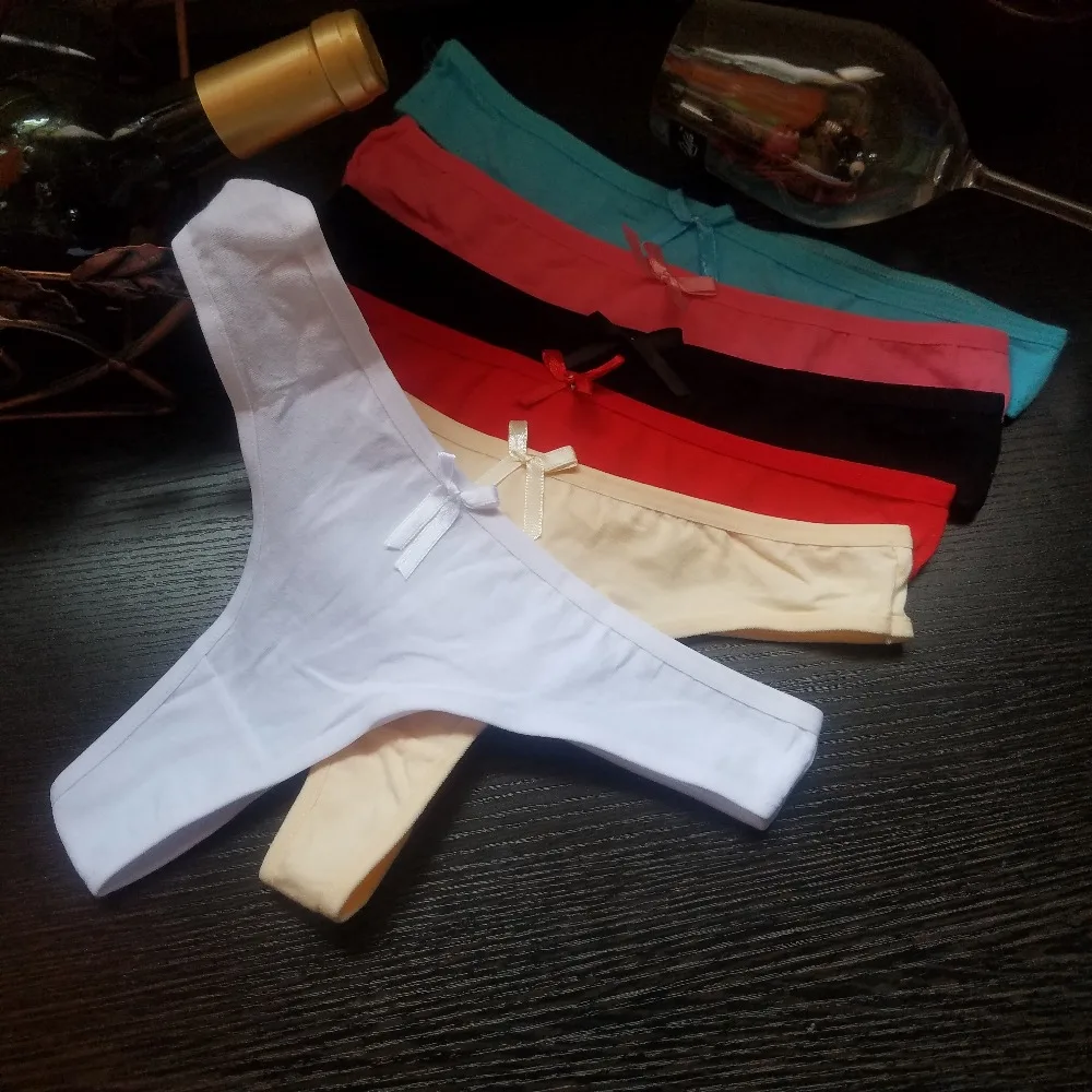 Хлопковые женские сексуальные стринги нижнее белье трусики трусы для женщин с Т