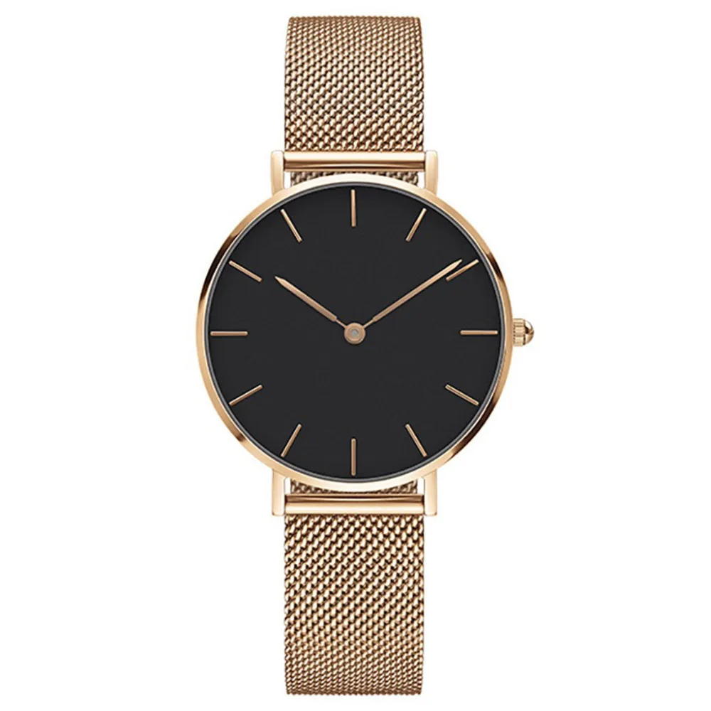 Relojes Mujer роскошные Брендовые женские часы минималистичный стиль солидный