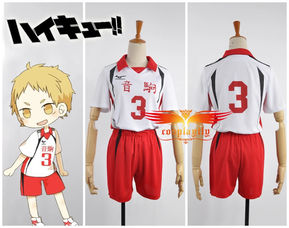 Костюм Haikyu Morisuke Yaku No 3 из аниме костюм для косплея одежда взрослых (w0511-2) |