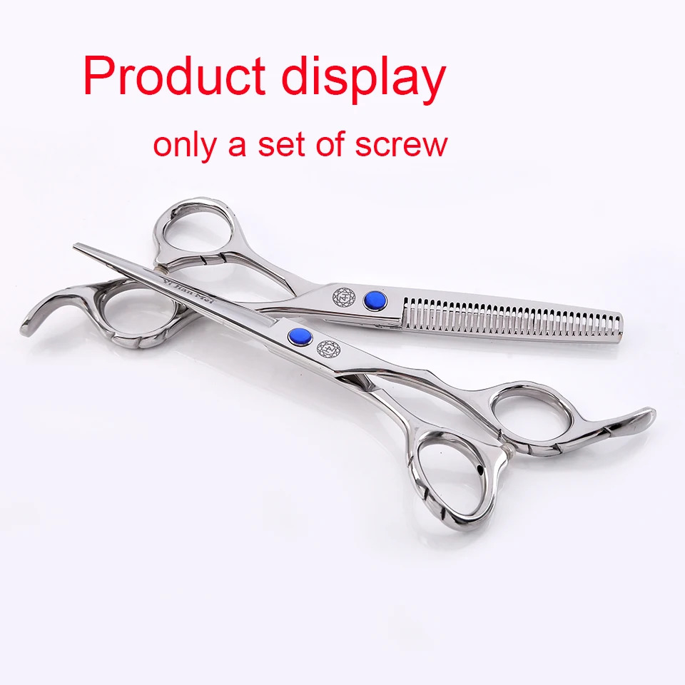 2 sets/lot Full Set Of Scissor Parts Screws Metalen Schroef Hairdressing Barber Scissor Accessory Tornillo De Rodamiento