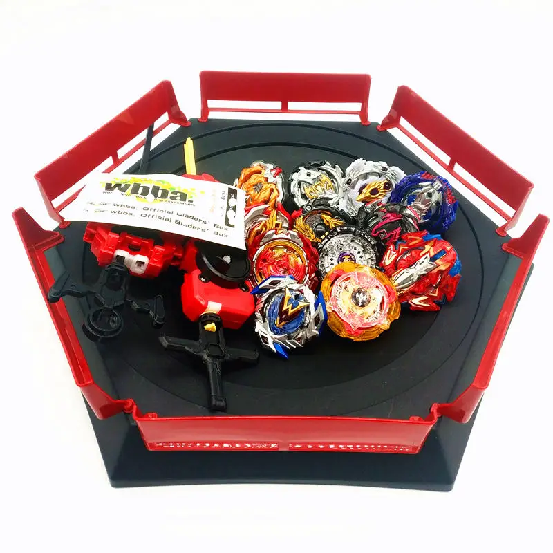 12pcs Arena 3 Все модели пусковых устройств Beyblade Burst игрушки со стартером и ареной Bayblade Металл fusion Бог волчок Bey Blade лезвия игрушки - Цвет: 12pcs Arena 3