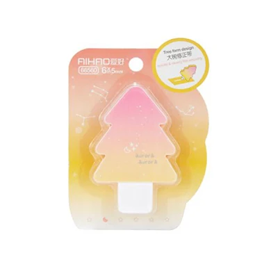 Red packaging Корректирующая лента новинка дерево милый Kawaii декоративная Корректирующая лента Канцелярские Товары для детей подарок офисные школьные принадлежности 6 м - Цвет: Red packaging