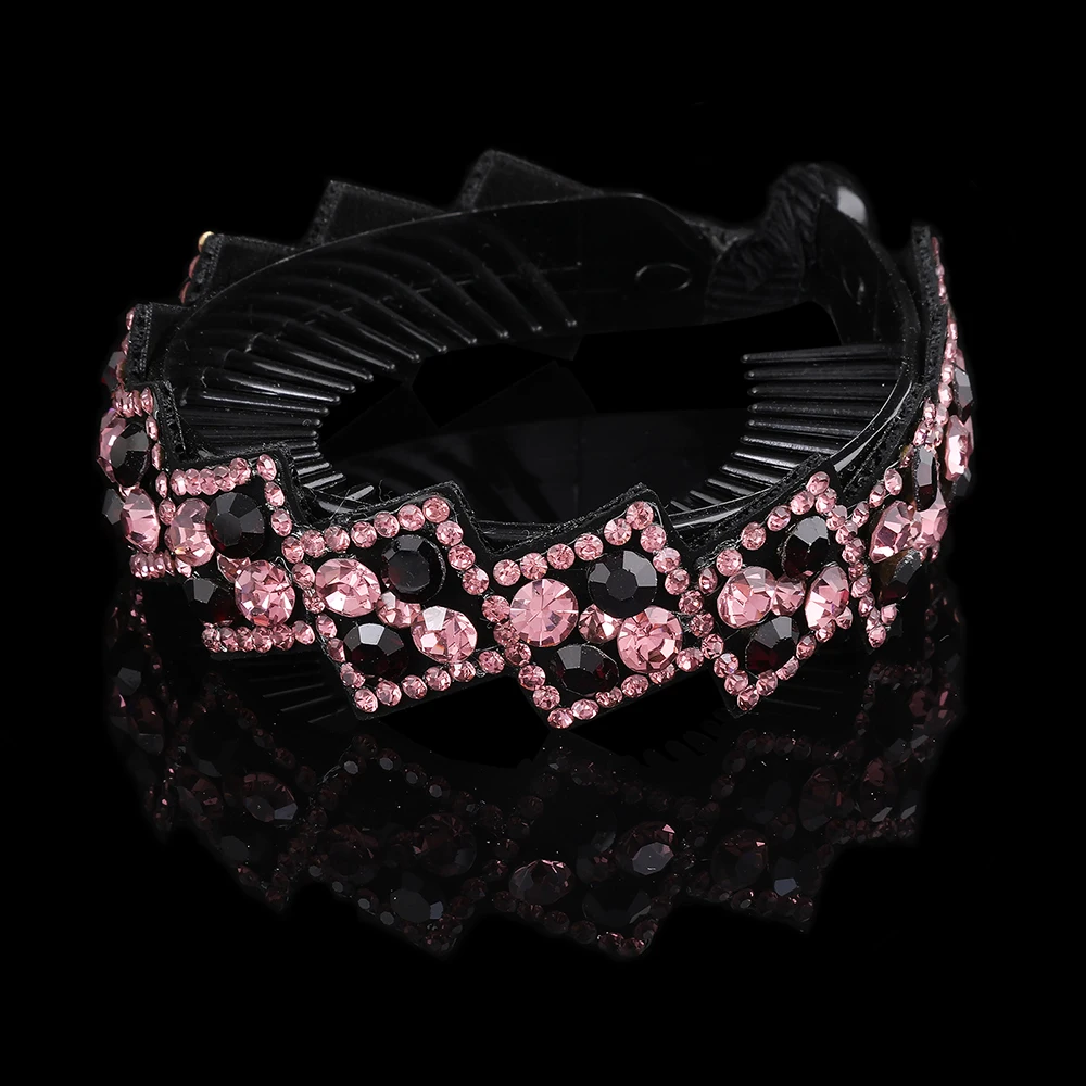 Полимерные Стразы Molans зажимы для птичьего гнезда нестандартные круглые заколки волос девочек квадратные