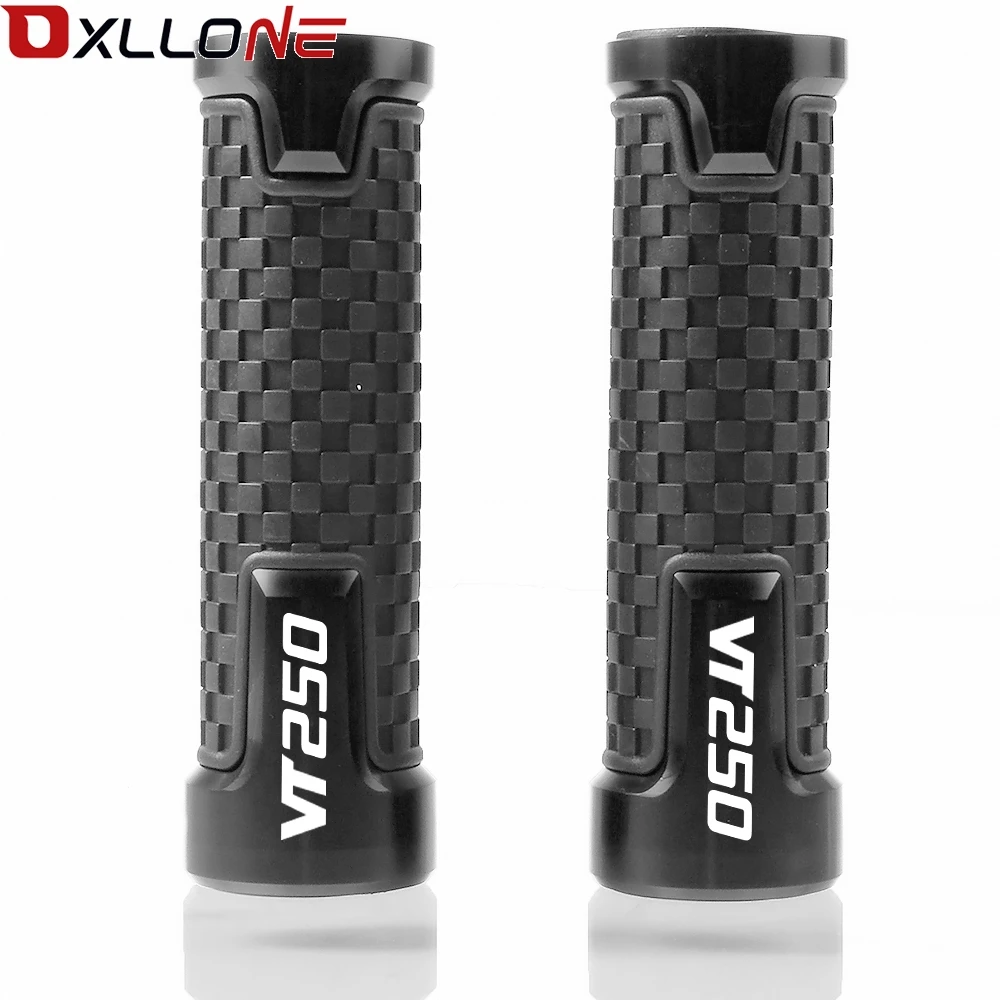 Hand bar parts Universal CNC Aluminum Accessories Motorcycle Handle Bar 7/8&quot22mm Motorbikes Grips For Honda VT250 MC20(SPADA) |