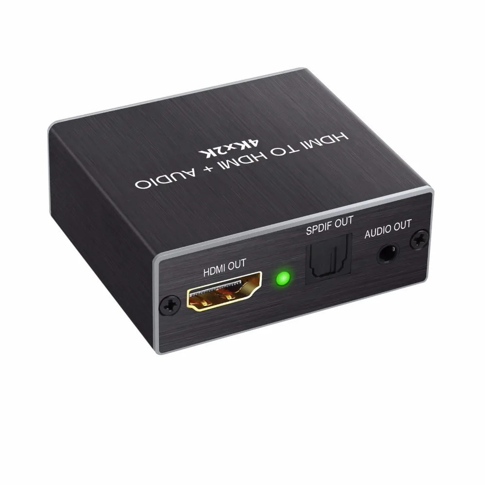 Prozor HDMI аудио декодер HDMI в оптический TOSLINK SPDIF с 3,5 мм стерео аудио декодер 4K x 2K 3D