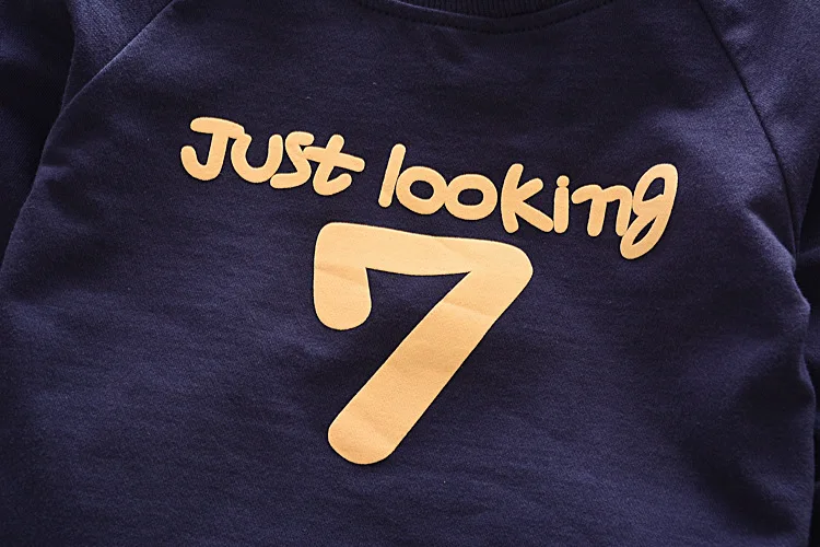 DIIMUU/Классическая Детская одежда для мальчиков Повседневная с принтом цифр