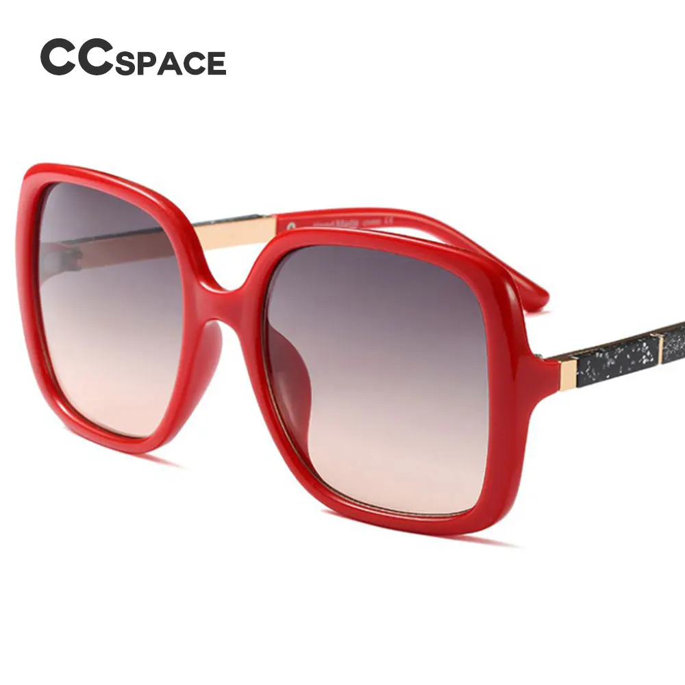 CCSPACE 5 видов цветов элегантные женские красные солнцезащитные очки большая