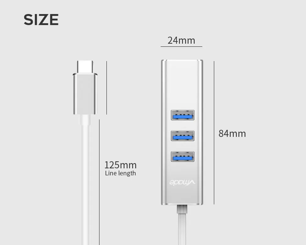 Usb-хаб USB Ethernet USB 3,0 2,0 в LAN концентратор для Xiaomi Mi Box 3/S Android ТВ приставка Ethernet адаптер Сетевая карта USB LAN