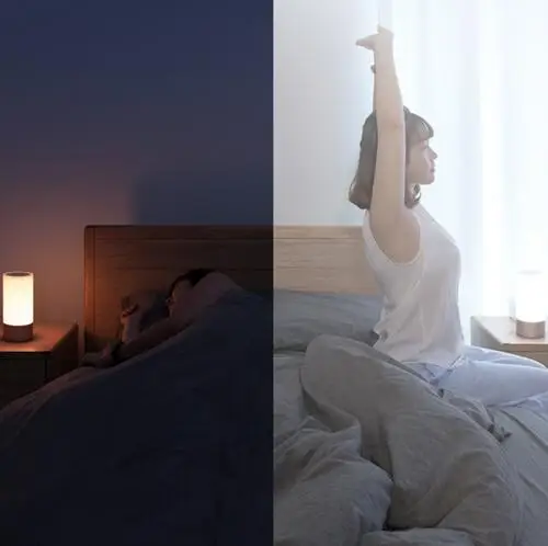 Оригинальный умный светильник Xiaomi Mijia Mi прикроватная лампа для кровати новинка 16