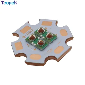 Cree XPE 4D 10 Вт фото красный 660nm Дальний Красный 730nm 3 В6 в12 В светодиодный излучатель XP-E лампа с 20 мм медной печатной платой