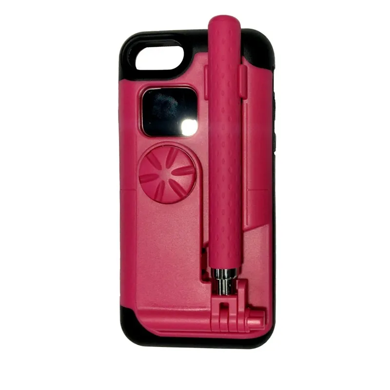 Чехол для iPhone 7 с Bluetooth селфи палка Телефон чехол для iPhone 7 7 plus чехол Coque зеркало coque для Apple iPhone 7 plus чехол
