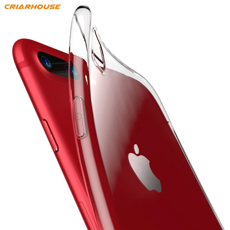 Прозрачный чехол для телефона iphone 12 11 Pro Max X 5 5s SE 6 6S 7 8 Plus 7Plus plus мягкий гелевый