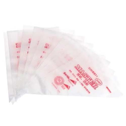 FLST 100 шт Poche a Sachet Jetable Decoration Creme Gateau 17x29см | Дом и сад