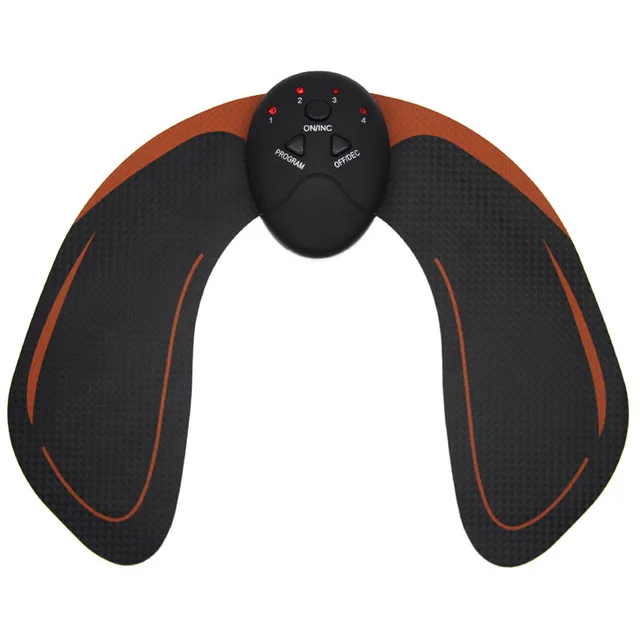 Фиолетовый EMS хип тренер Миостимулятор для похудения Shaper машина мышцы тренажер тренировочный сжигания жира Бодибилдинг Фитнес-массажер - Цвет: Фиолетовый