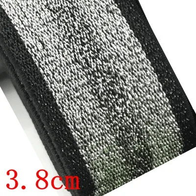 Rainbow color onion loose tight belt thickening soft elastic band rope flat rubber band pants waist elastic band clothing - Цвет: No.4