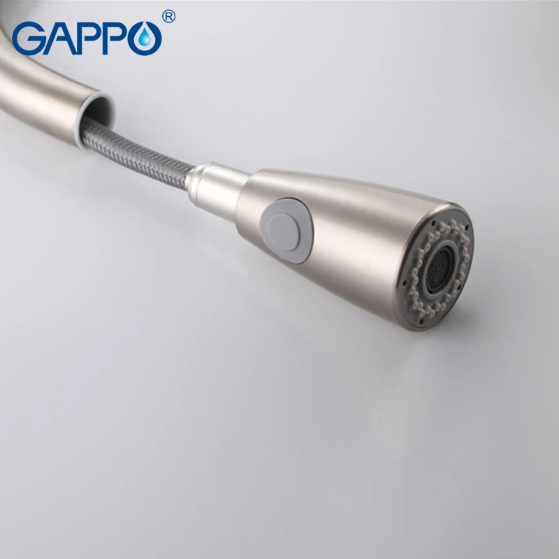 Gappo kitchen Faucets rotatable kitchen drinking water faucet flexible pull out mixer water tap Deck Mounted mixer tap
