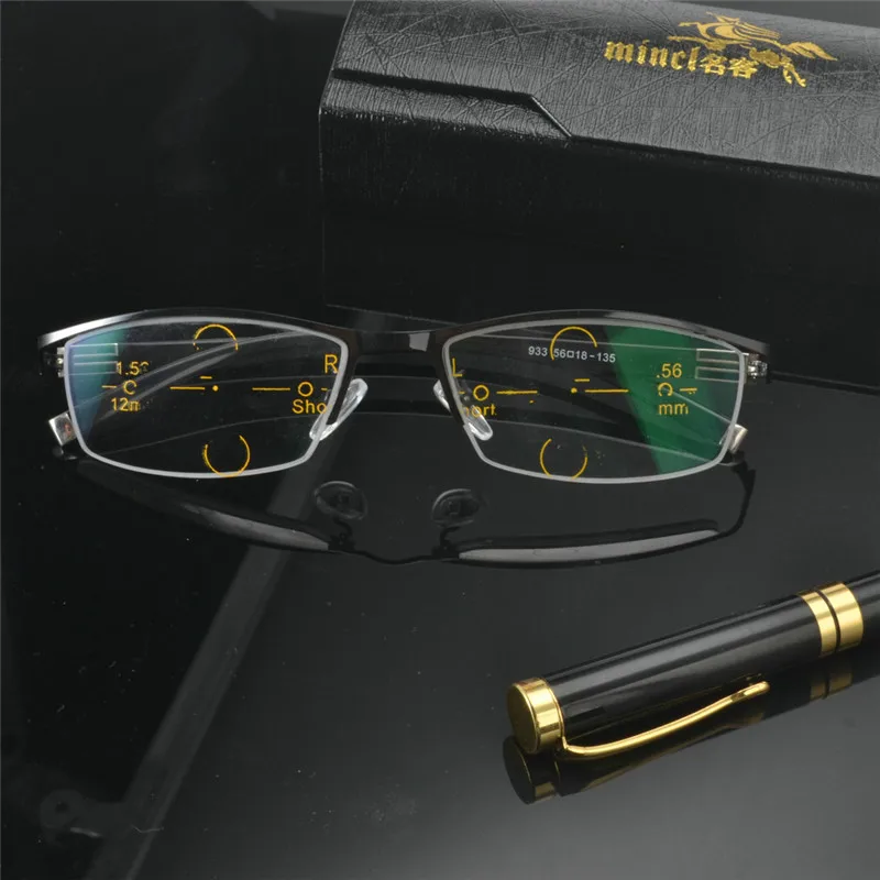 MINCL/прогрессивные Мультифокальные очки для чтения бифокальные прозрачные