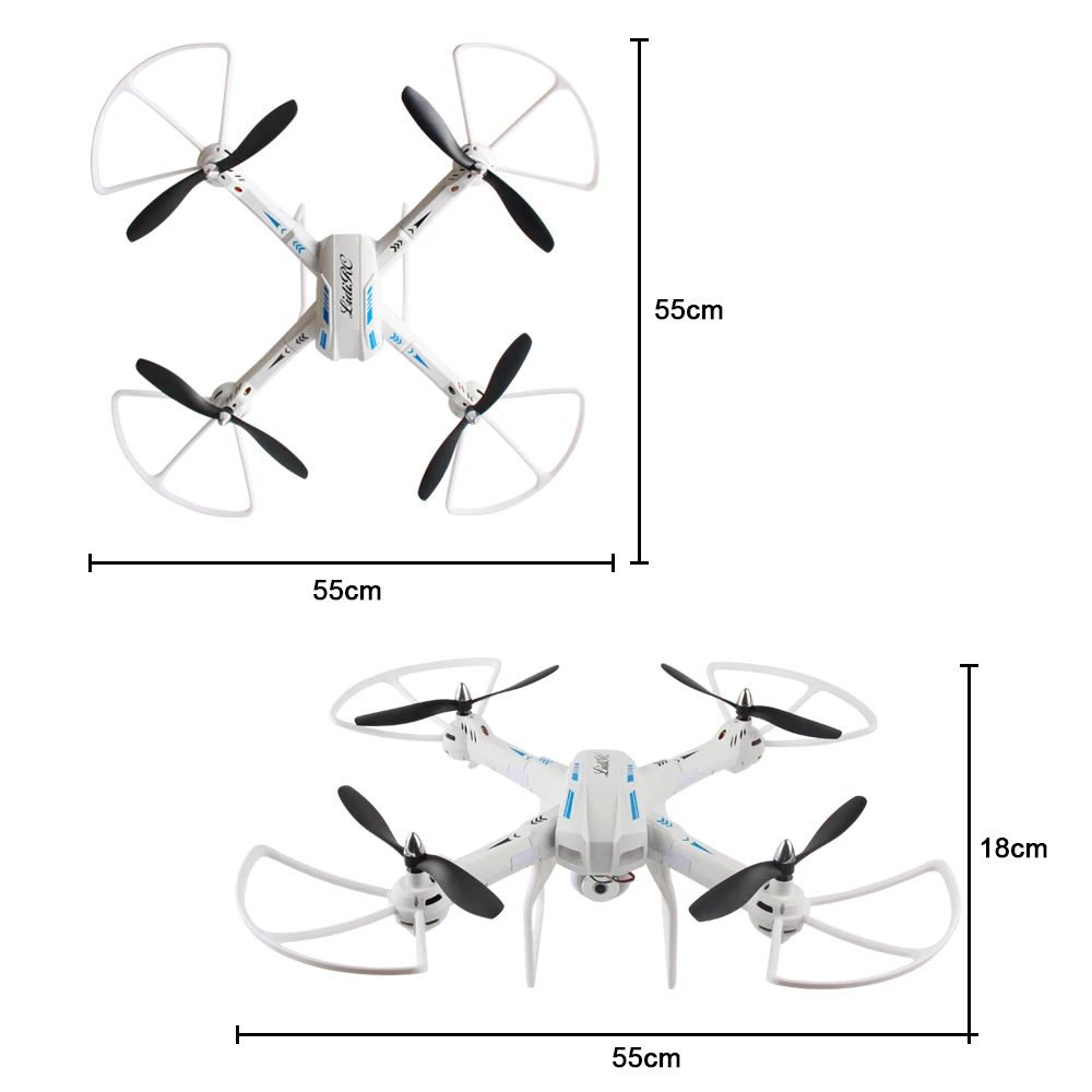 

LIDIRC L5 6-Axis Gyro Wifi Real-time Transmission Drone with HD Camera 3D Flips High Hold Mode One Key Return RC Quadcopter