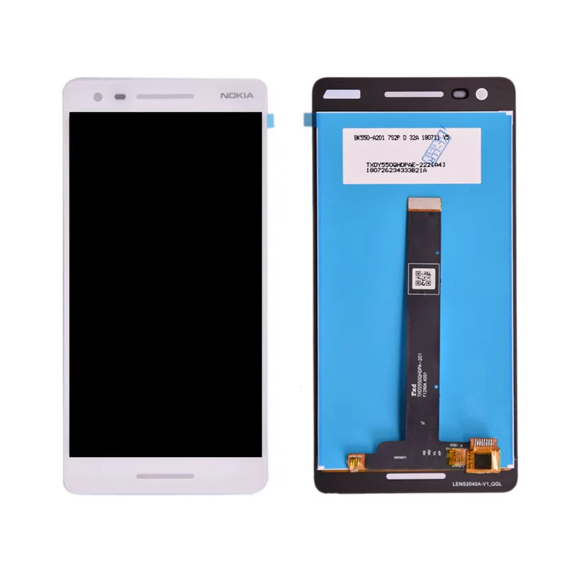 Для Nokia 2,1 lcd TA-1080 TA-1084 TA-1086 lcd дисплей кодирующий преобразователь сенсорного экрана в сборе запасные части N2.1 TA-1092 TA-1093 lcd