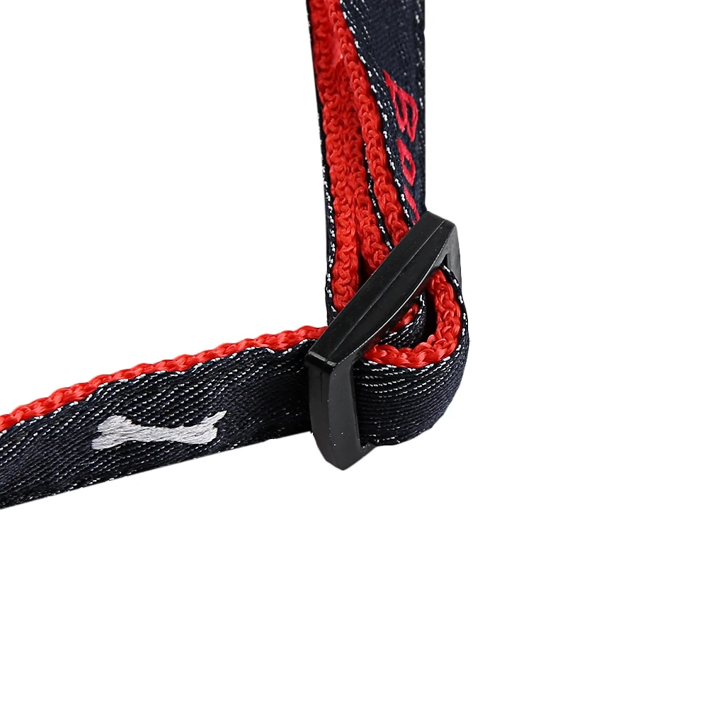 Adjustable No-pull Bone Print Pet Dog Harness Leash Set | Дом и сад
