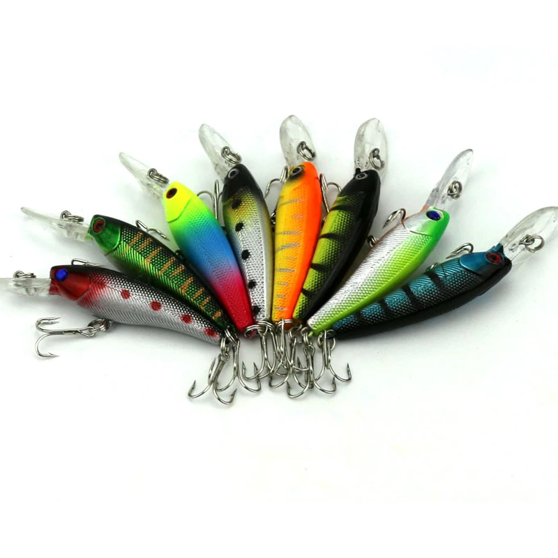 1 шт. супер качество 9 см 3 г жесткая приманка гольян рыболовные приманки окуня