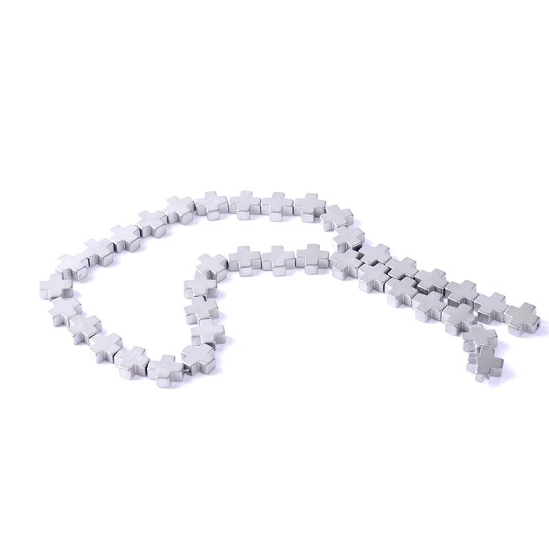 10*10*4 мм матовые разноцветные бусины из гематита с отверстиями для изготовления