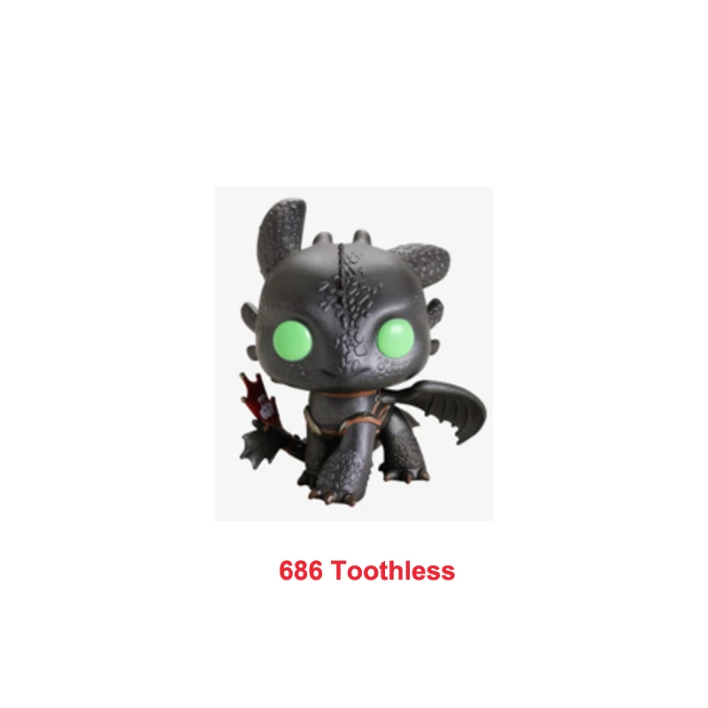 Dragon Toothless 2 Light Fury Vinyl Figure How to Train Your Movies Model Toy Decoration Gift | Игрушки и хобби