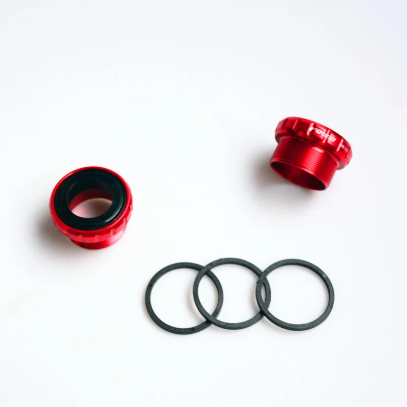 MTB Bike Bicycle Hollow Bottom Bracket Axis BB Cycling Aluminum Alloy Waterproof BSA 68/73mm Crank Set Axis Parts