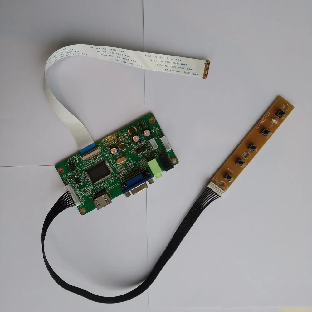 Драйвер платы контроллера монитора для 30pin LP116WH6 SPA1/SPA2 1366X768 EDP LCD светодиодный HDMI VGA
