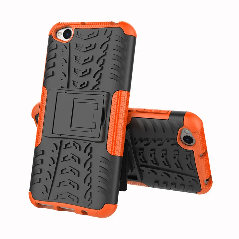 Orange Для Xiaomi Redmi Go чехол, жесткий держатель для телефона, противоударный защитный чехол для Xiaomi Redmi Go чехол - Цвет: Orange