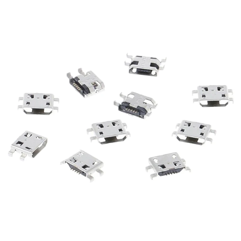 Micro USB 5pin B Тип 0 8 мм Гнездовой разъем для мобильный телефон мини usb коннектор с