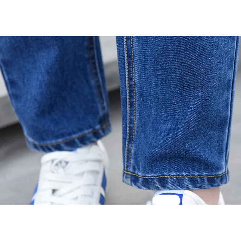 Джинсы скинни для Для женщин обтягивающие Высокая Талия женские синие джинсовые