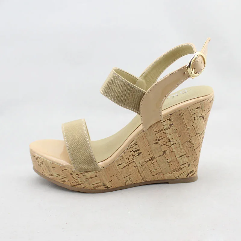 Большие размеры 30 43 Летние женские босоножки из искусственной кожи Женские