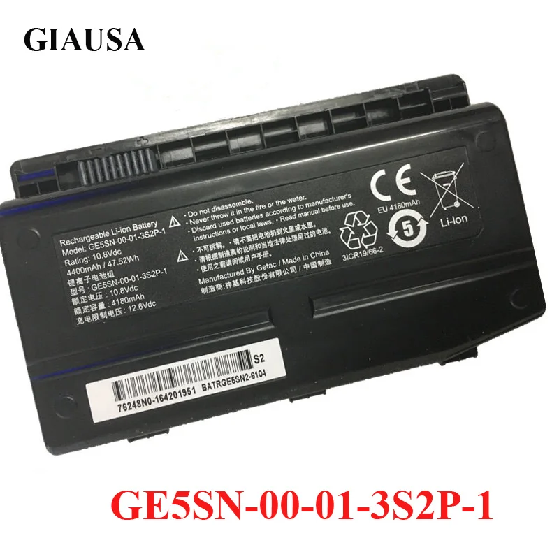 Новый аккумулятор для GE5SN 00 01 3S2P 1 T50TI F117 K1 47.52WH|Аккумуляторы ноутбуков| |