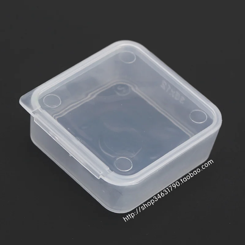 Бесплатная доставка прозрачные пластиковые маленькие квадратные коробки