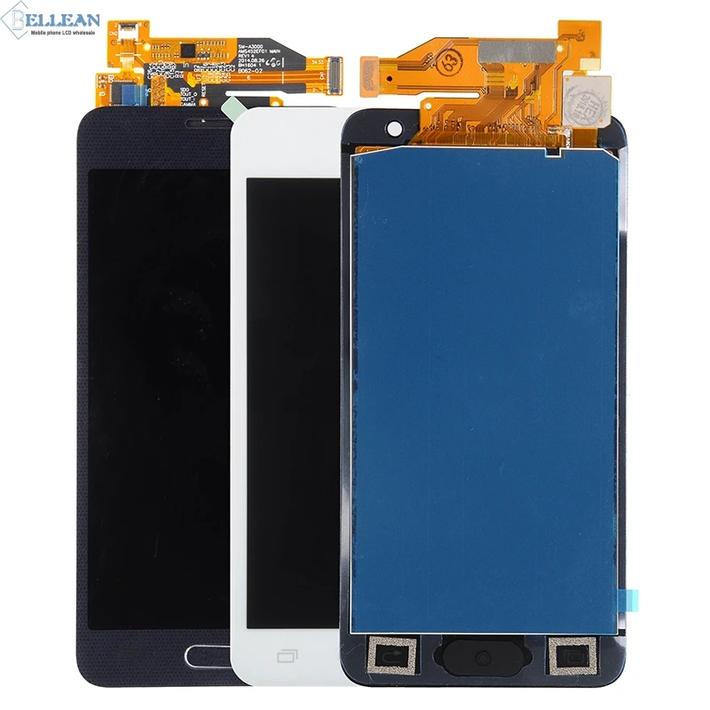 OLED для samsung Galaxy A300 A300FU A3000 SM-A300 A3 2015 FLCD Дисплей с Сенсорный экран планшета сборки