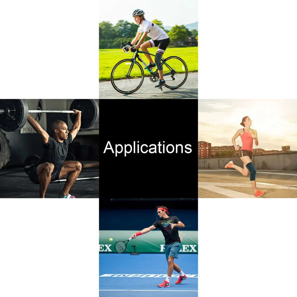 1 упаковка поддержки коленного бандажа компрессионный чехол наколенник отлично