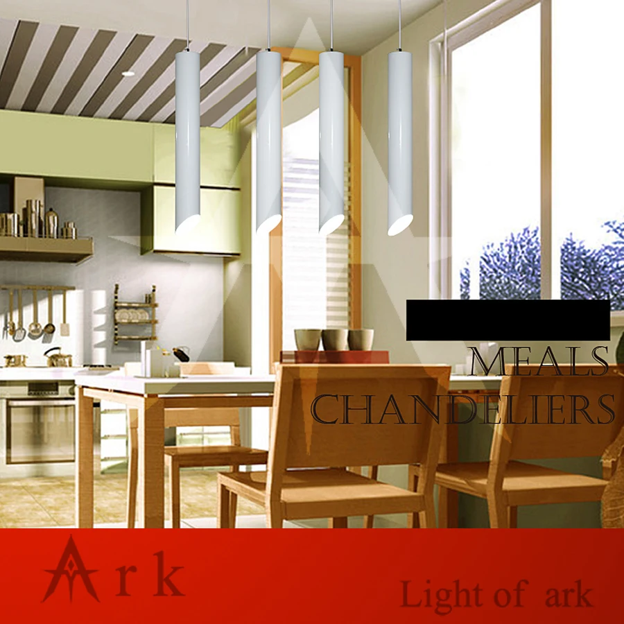 Цилиндрический подвесной светильник диаметром 8 см современный простой