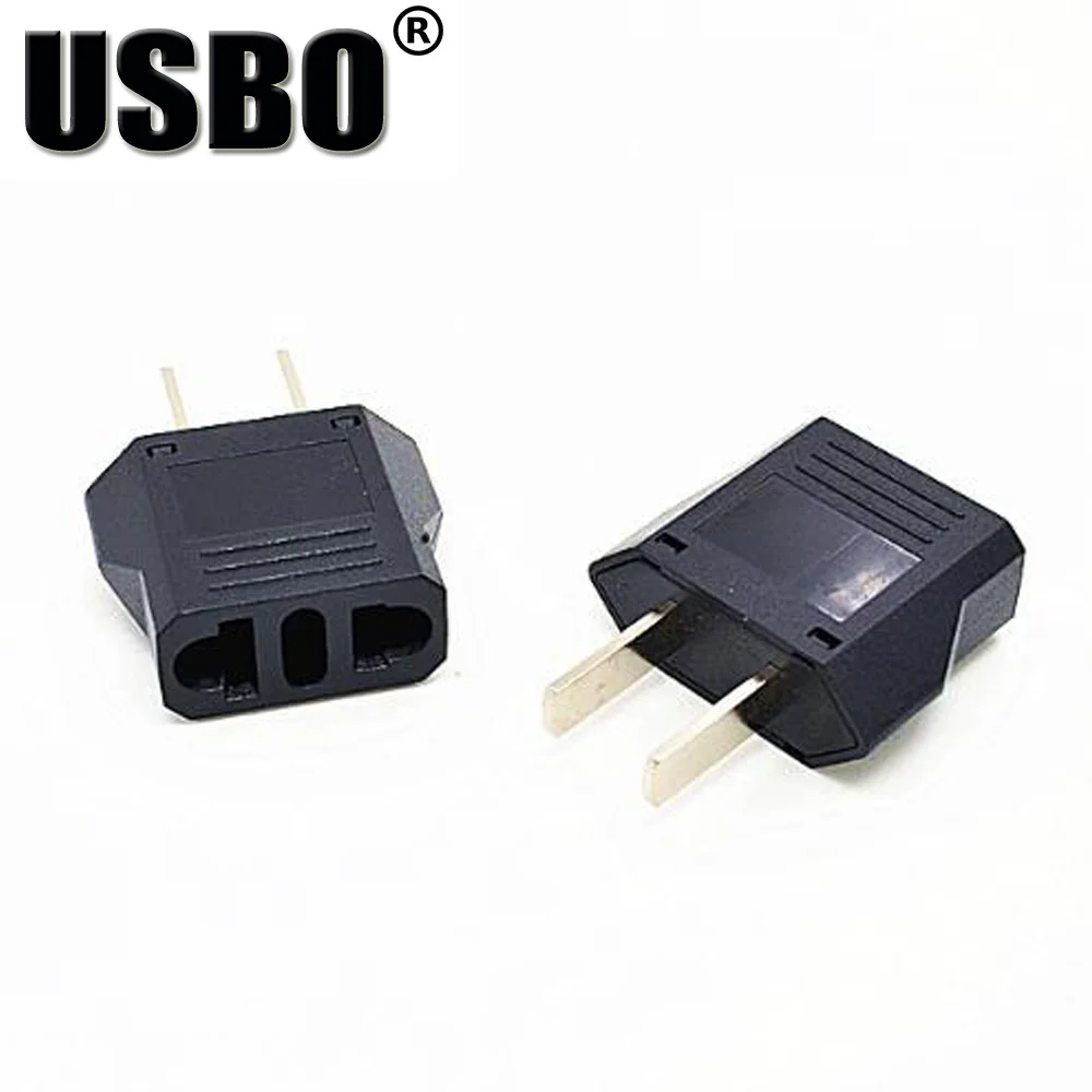 Черный портативный американский переходник для путешествий 6 А 250 В