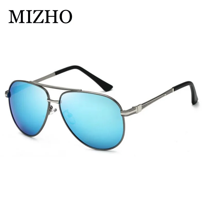 Солнцезащитные очки MIZHO поляризационные мужские Модные Винтажные прозрачные