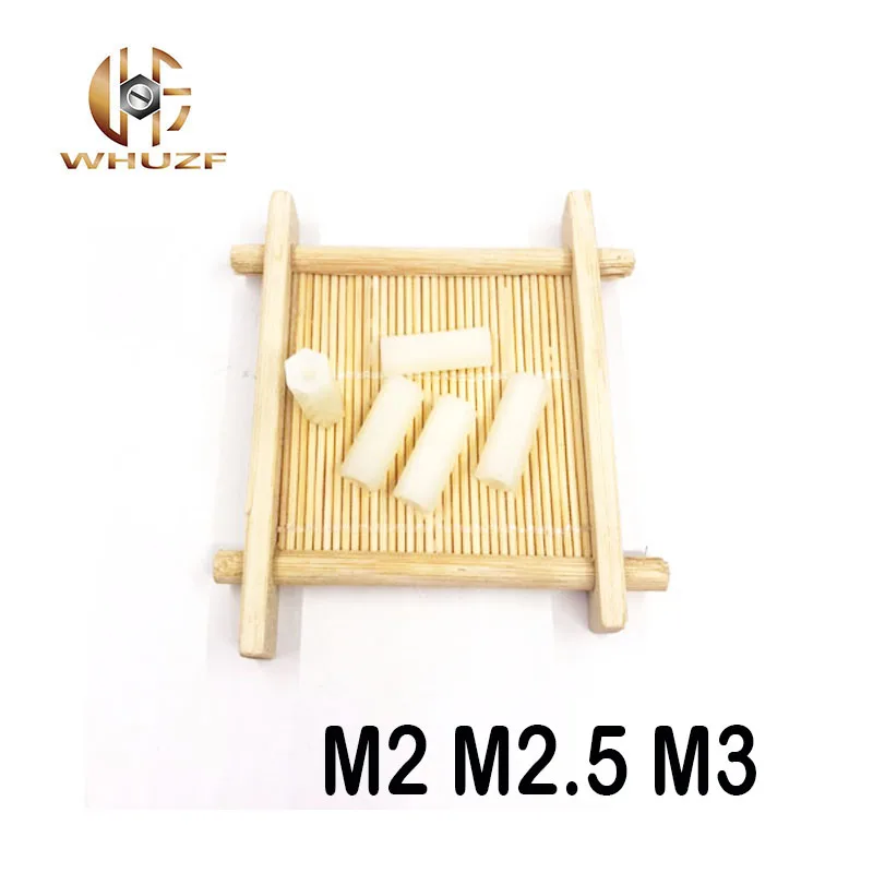 M2/M2.5/M3 шестигранные нейлоновые противоскользящие винты с плоской головкой |
