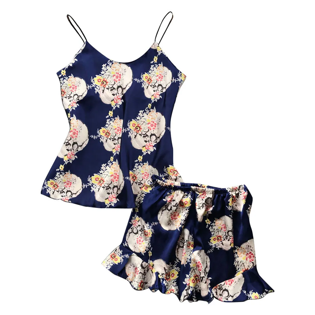 Лидер продаж 2019 новинка летнее женское сексуальное атласное ночное белье с