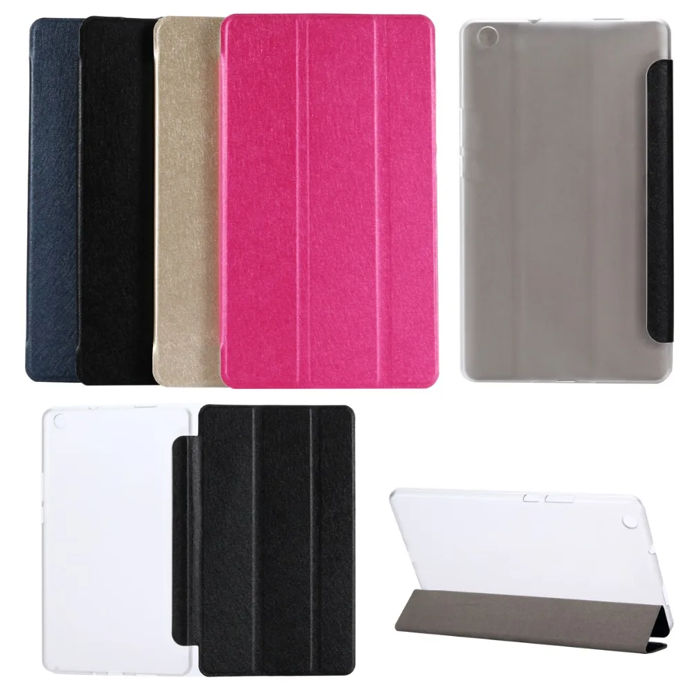 Для Huawei Mediapad M3 Youth Lite 8 CPN-W09 CPN-AL00 &quotультра тонкий легкий Шелковый Folio Stand PU кожаный